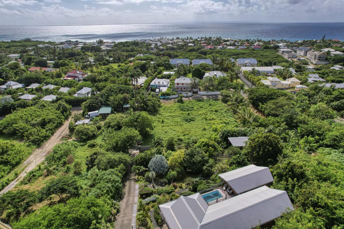 58.location villa piscine Saint François Guadeloupe_vue drone